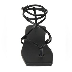 Le Silla leather Black Strappy Sandals